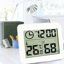 Digital LCD Thermometer Hygrometer Temperature Humidity Meter Monitor Clo_