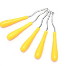 Crocheting Crochet Crafts Knitting Crochet Hooks Plastic Handle DIY Sewing Tools
