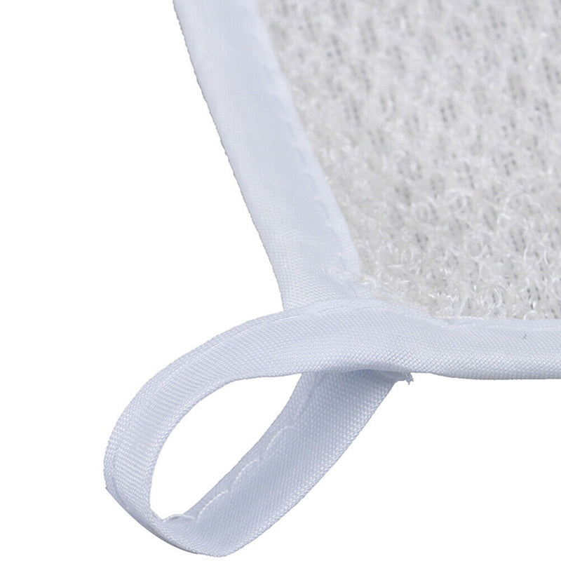 1 Pieces Exfoliating Face and Body Wash Cloths Towel Soft Weave Bath Clot. FT