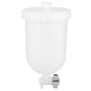 Spray-Gun Pot, 400Ml Plastic Side Feed Plastic Paint Cup Paint Spray-Gun Cu