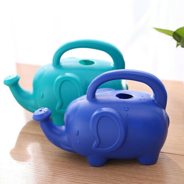 Plastic Material Watering Kettle Cartoon Elephant Shape Watering Kettle Swe