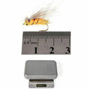 40pcs Fly Fishing Lure Bionic Hooks - High Simulation Flies Fish Bait (Yell W3P1