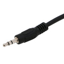 3.5mm Male Jack TRS Audio Cable To RJ45 Socket Ethernet Adapter Wire 1X