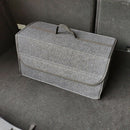Soft Felt Folding Car Organizer Storage Bag Vehicle Tool Box Multi-Use Trun W7I2