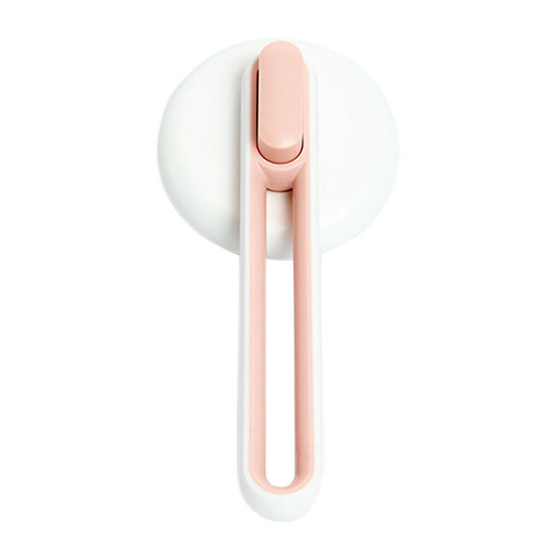 Puppy Cat Remover Grooming Tool Massage Comb Round Hair Brush (Hollow Pink) A