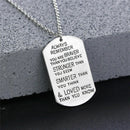 Lettering Always Remember You Are Braver Pendant Inspirational Necklace JewelryJ