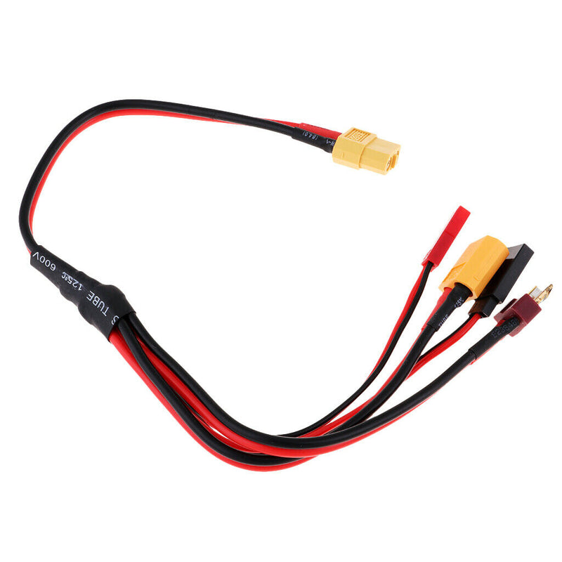 Balance Lipo Charge Cable/Lead 2s - Deans Female To 4mm Banana Connectors