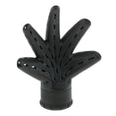 Universal Blower Hair Styling Salon Curly Hair Dryer Diffuser Cover Black