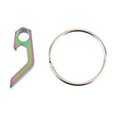 Beer Bottle Opener Mini Keychain Key Ring Small Tool Steel Keyring Mini Open.kz