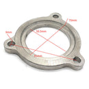 Turbo 3" Discharge Downpipe Flange 3  Fits For Volvo 850 S70 304 Steel