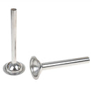 2xStainless Steel Sausage Stuffer Attachment Stuffing Tubes Fit For FoodGrind FT