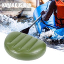 Portable PVC Green Kayak Inflatable Seat Cushion Outdoor Water Sports Tool