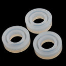 Transparent DIY Silicon Round Cat Shape Ring Mold Mould Jewelry Making Tools