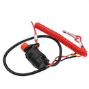 Kill Practical Tether Boat Button Cut Off Safety Emergency Stop Switch Outboard
