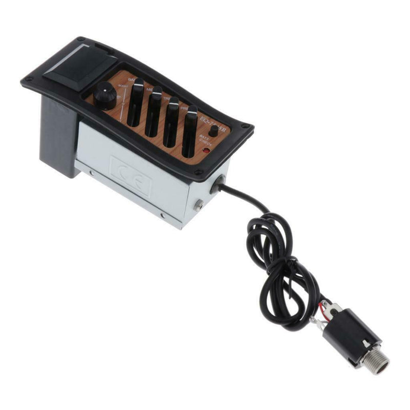 1pc Folk Guitar Pickup EQ Equalizer Pre-Amp Piezo