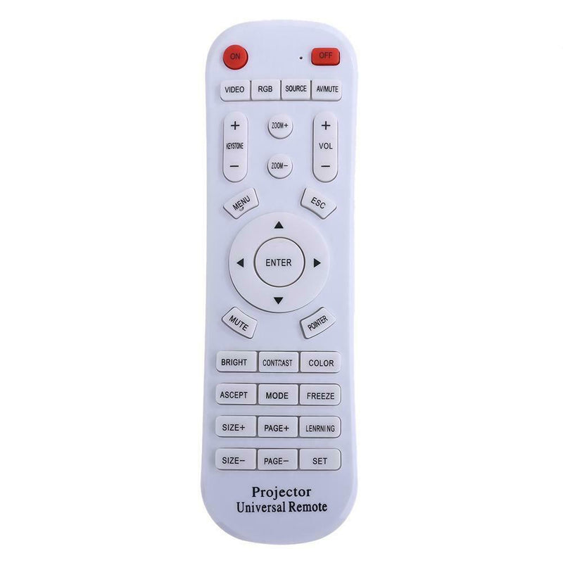 Multifunctional Projector Universal Remote Control Replacement for Most Mod