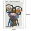 5D DIY Full Drill Diamond Painting Cartoon Frog Cross Stitch Embroidery Kit
