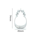 pineapple shaped stainless steel cookie cutters fondant pastry biscuit molds PES
