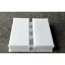 4pcs Road Driveway Brick Patio Concrete Slabs Path Garden Walk Maker Mould ,