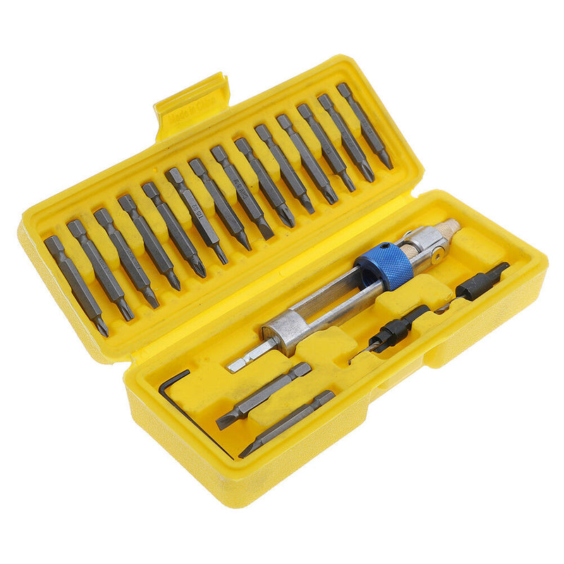 20pcs/Set Half Time Drill High Speed Screwdriver Head 20 bits Drill Driver Bo BX
