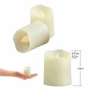 Flameless Candles,Remote Control LED Flickering Candles Battery Operated Da
