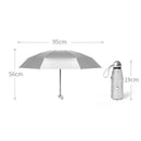 8 Ribs Pocket Mini Umbrella Anti UV Paraguas Sun Umbrella Rain Windproof Li