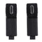 2pcs 90 Degree Micro USB Female to Micro USB Male Adapter Connector