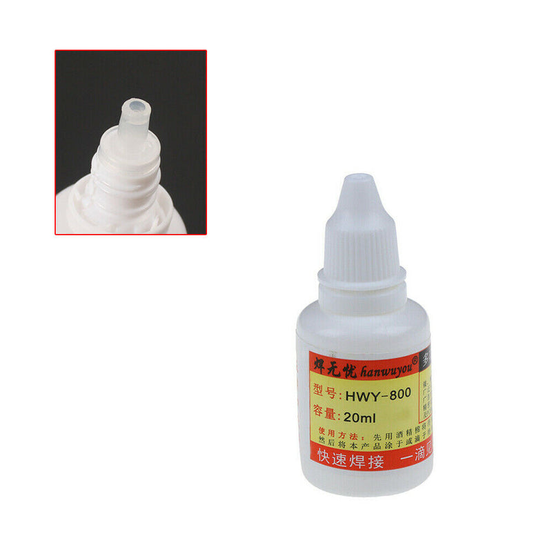 20ml Stainless Steel Flux Soldering Paste Stainless Steel Liquid Solder Tool x1