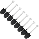 Novelty Disposable Plastic Shovel Shape Dessert Spoon, Set Of 50 A4O6