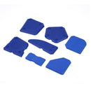 12pcs Home Remover Caulk Finisher Sealant Smooth Scraper Grout Kit Tools