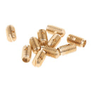 10 Pieces Saxophone Screw for Alto Tenor Soprano Saxophone Spare Parts