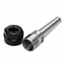 1pc M10 Drawbar ER20 MT2 Steel Material Collet Chuck Holder 1-13mm Clamping I5L8