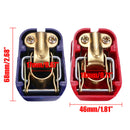 1 Pair 12V Quick Release Battery Terminals Clamps Clip for Car Caravan Boat Set
