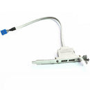 USB 2.0 Dual-port USB extension baffle high quality G1C0 C8T3 A0U7