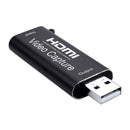 USB 1080P HD HDMI video capture card game/video live NEW tool black E2K6