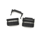 10Pcs 14Pin  2.54 Pitch IDC FC-14 Female JTAG Socket ISP Connector Flat Cable M&