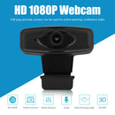 1080P Full HD Webcam Built-in Microphone USB Driver Free Clip Web Camera For PC