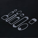 10 Pcs Labels Hollow Out Template DIY Cutting Dies Album Decor Paper A
