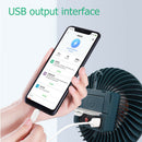 Portable 54 LED Cooling Fan USB Rechargeable Live Broadcast Table Cooler