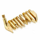 22PCS Wood Burning Tools Kit Craft Soldering Set Pyrography Pen Art Tips Br U1O3