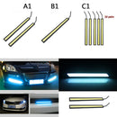 12V COB Lights LED Strip Daytime Running DRL Car Fog Day Driving Lamp 17cm