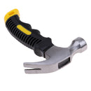 Outdoor Camping Non Slip Stubby Claw Hammer w/ Nail Pegs Starter Holder Heavy