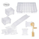 102 In 1 Floss Bobbin Winder Thread Winding Card