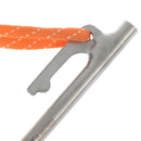 Outdoor Tent Peg 20cm High Strength Titanium Tent Nail Stake Tent Accessor-O Ew