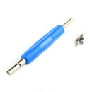 2pcs Valve Cores with 2 Way Valve Core Remover Car Air Conditioning Repair