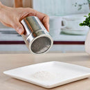 Stainless Steel Flour Sifter Icing Sugar Powder Tube Net Sieve Dredger Choc N6M6