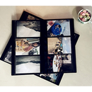 5x3.5" Photo Album Self Adhesive 132Pocket Memo Book for Fujifilm Instax Mini 8