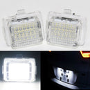 2X Canbus LED Number License Plate Light For Mercedes Benz W216 W212 W221 HCI