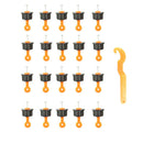 21x Reusable Tile Leveling Positioning System Leveler T-lock Floor Tool New