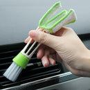 SN9F 4pcs Double Ended Car Cleaning Brush Ventilation Blinds Cleaner Tool